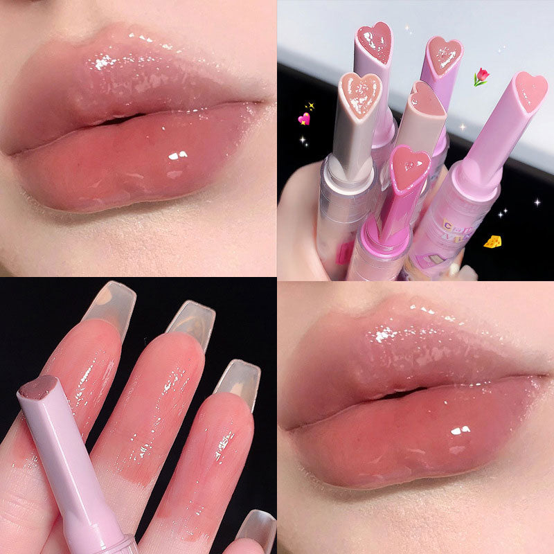 Heart shaped Lipstick Pen Girls Lip Makeup DuDu Lip