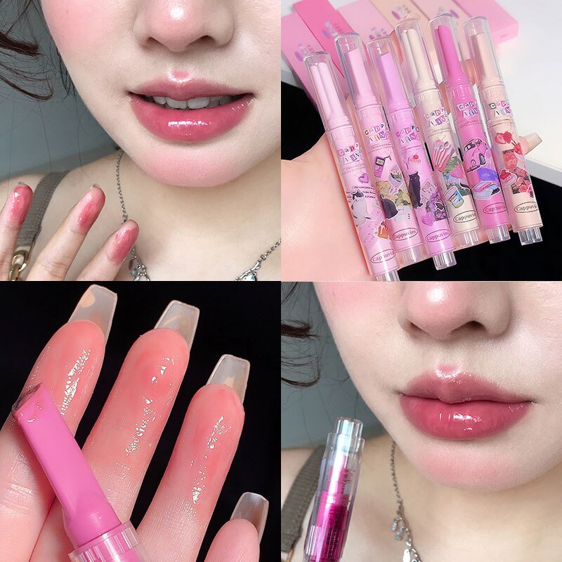 Heart shaped Lipstick Pen Girls Lip Makeup DuDu Lip