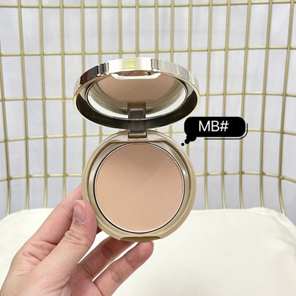 Face Pressed Powder Foundation Full Coverage Long Lasting Oil Control Natural Face Makeup