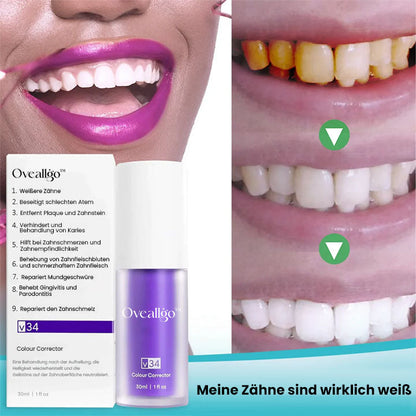 DermaLux™ Rein pflanzliches Zahnweiß-Mousse