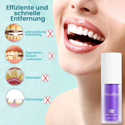 DermaLux™ Rein pflanzliches Zahnweiß-Mousse